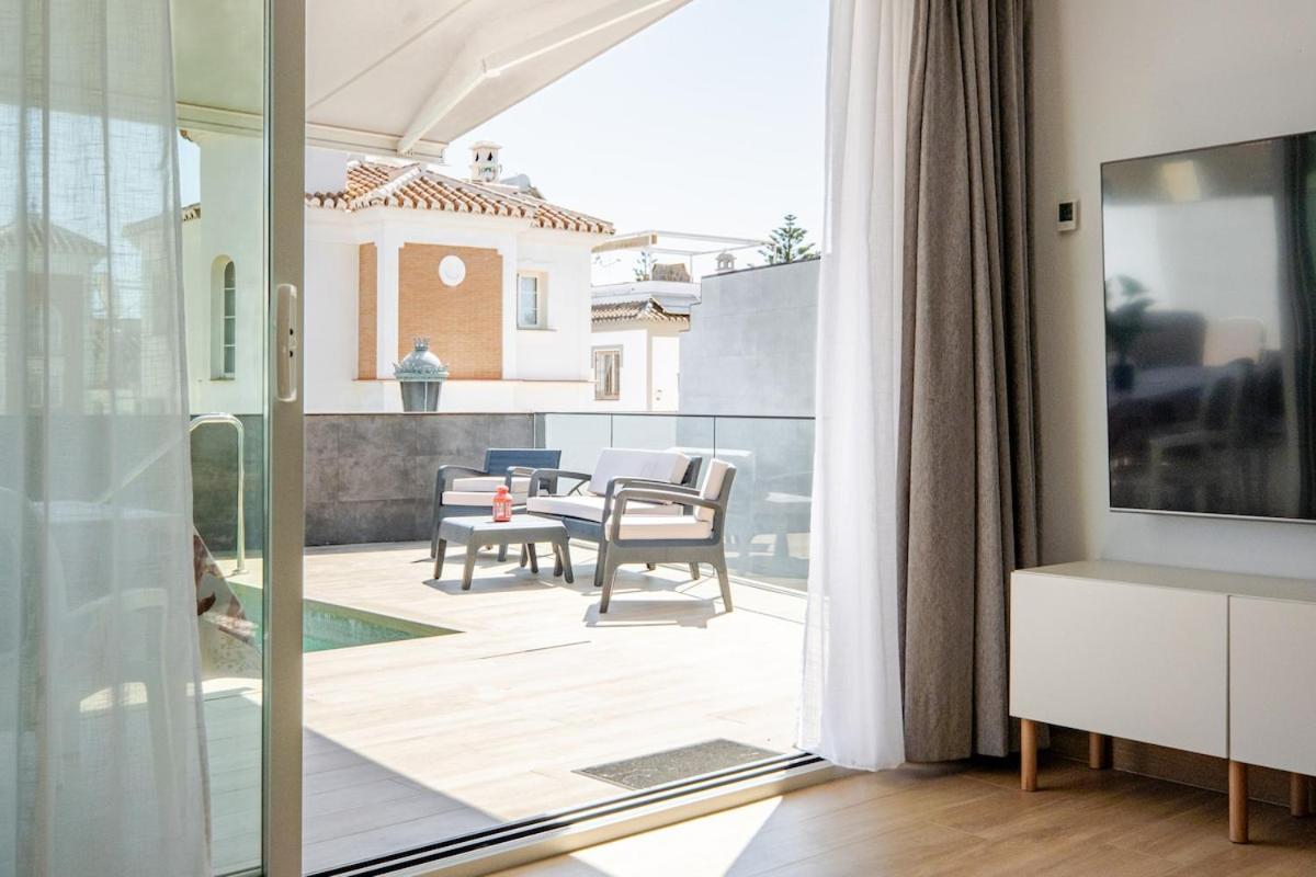 Villa Antonia Mar - Private & Heated Pool - Punta Lara Nerja Exterior foto